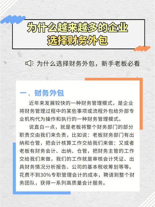 财税外包企业财务管理的创新选择(财务外包在中小企业的应用)